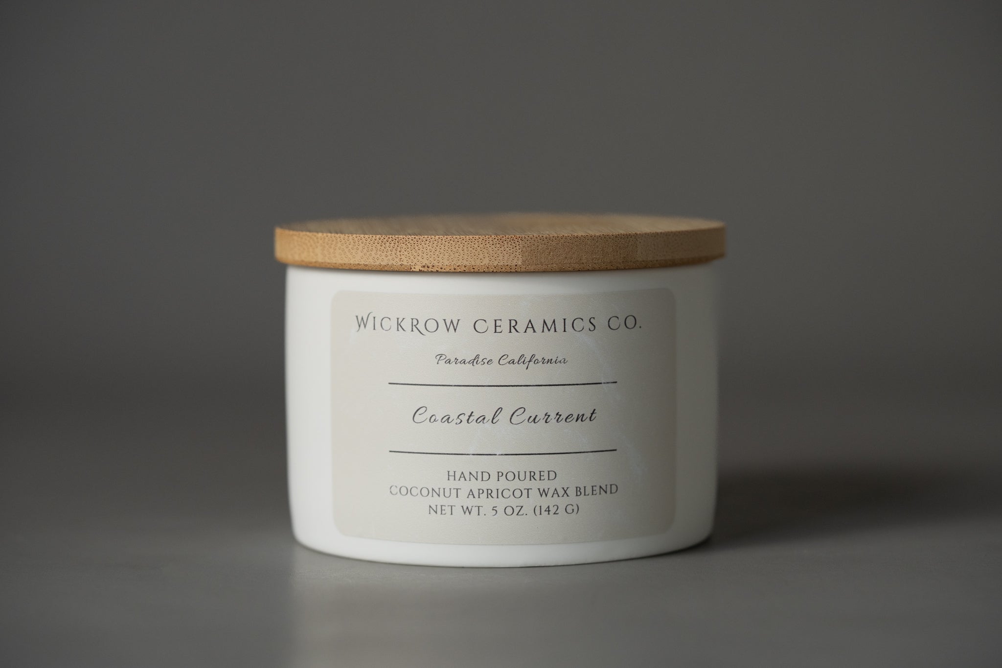 Coastal Current - Ceramic Candle