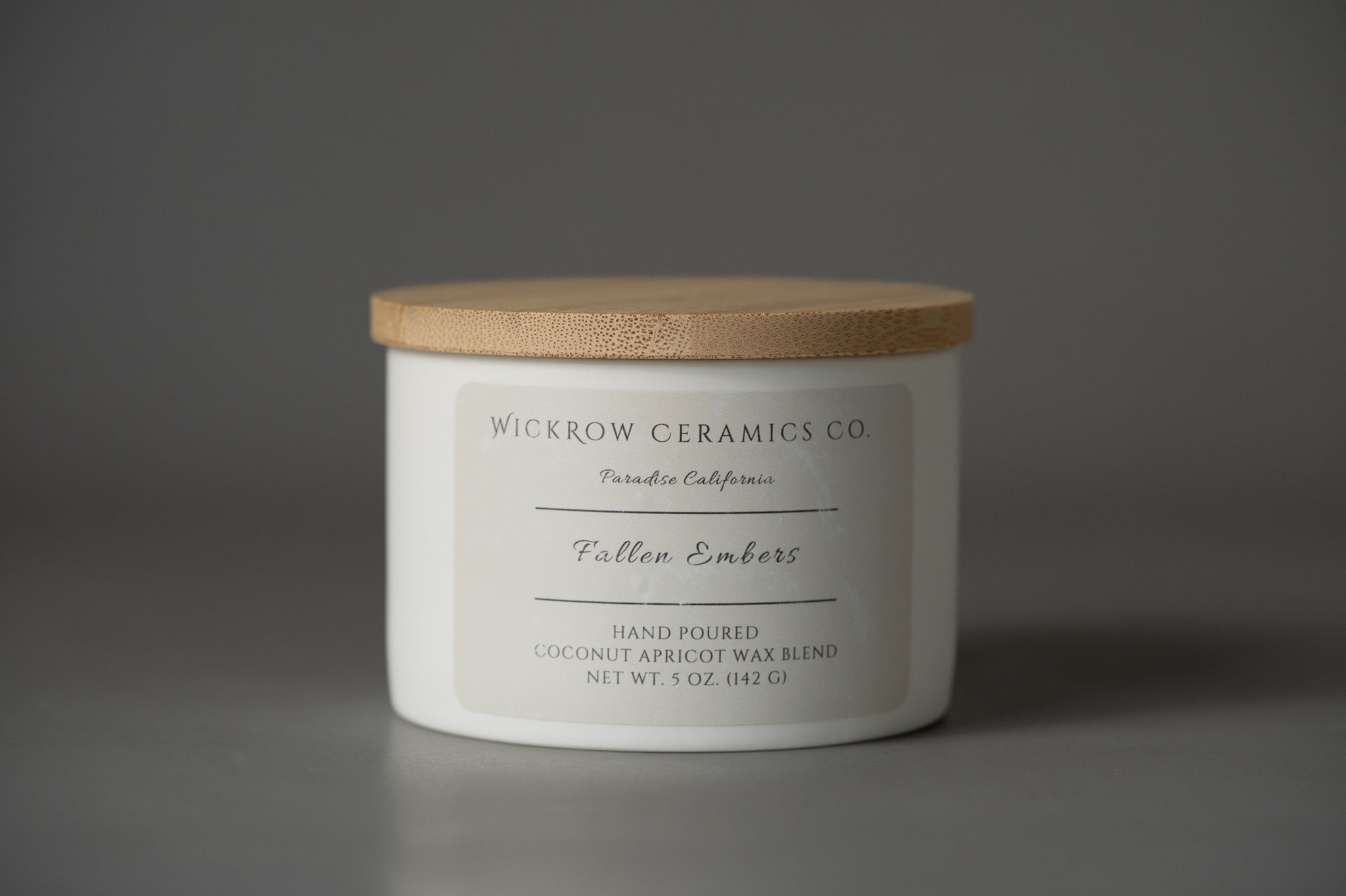 Fallen Embers - Ceramic Candle
