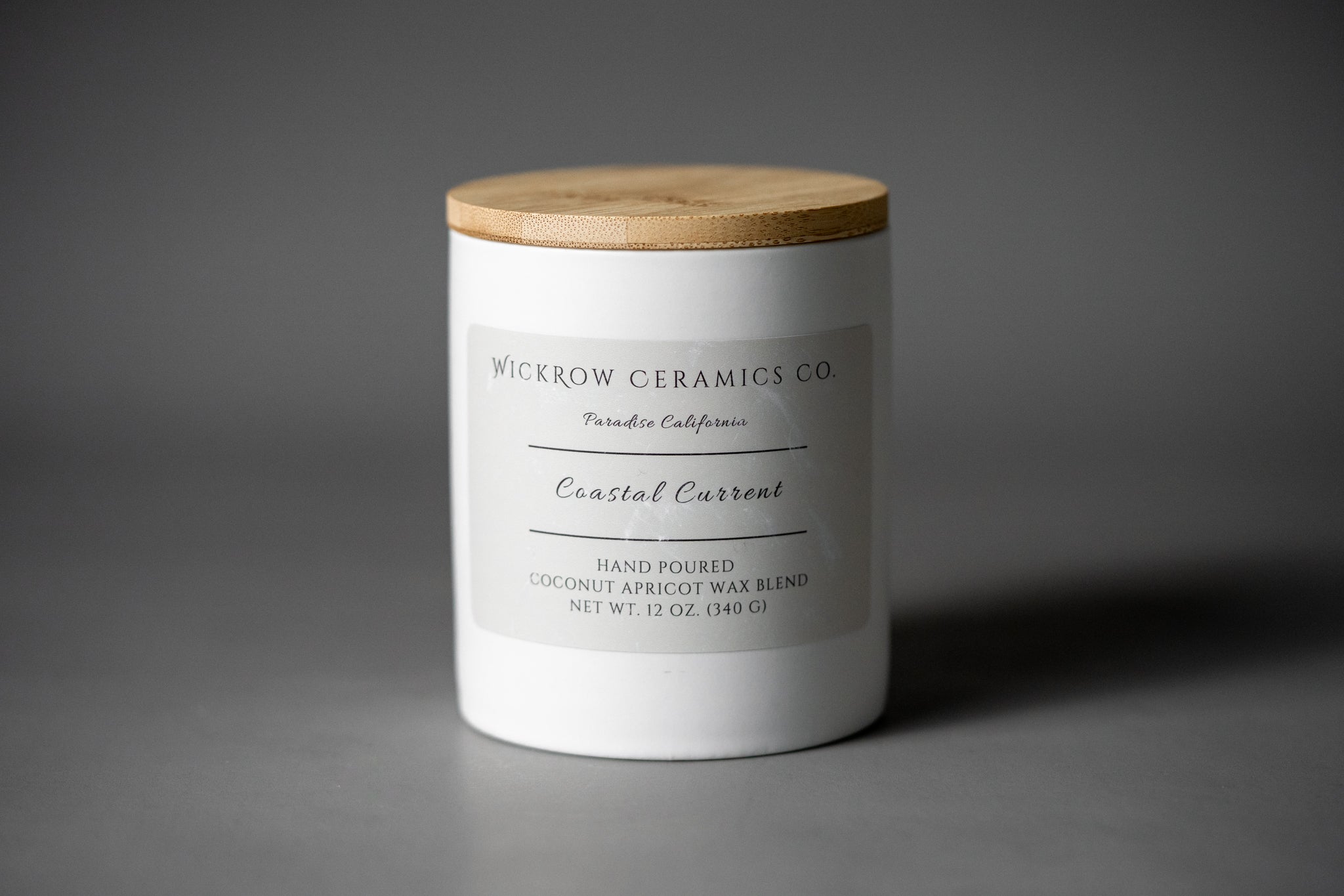Coastal Current - Ceramic Candle