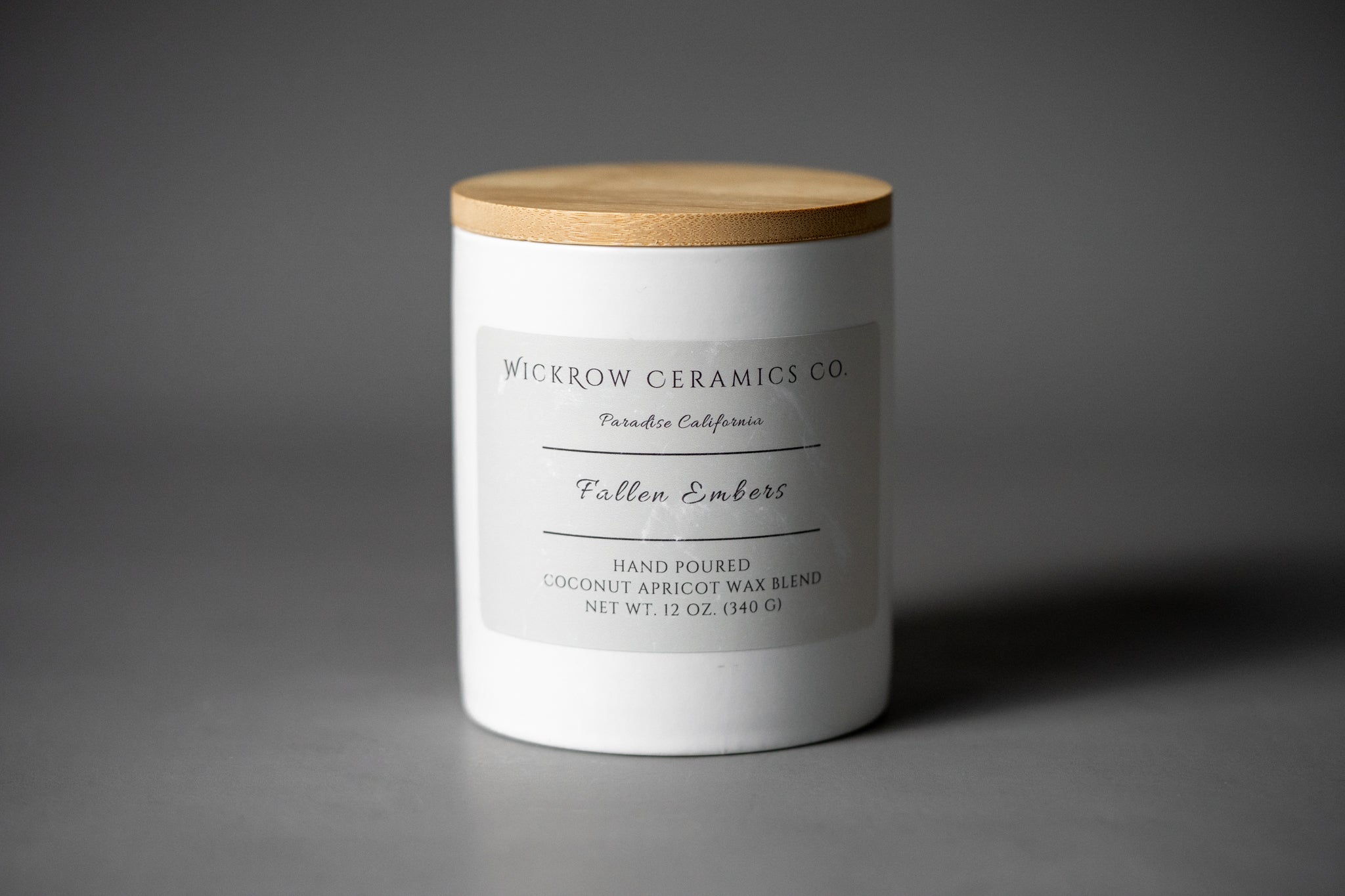 Fallen Embers - Ceramic Candle