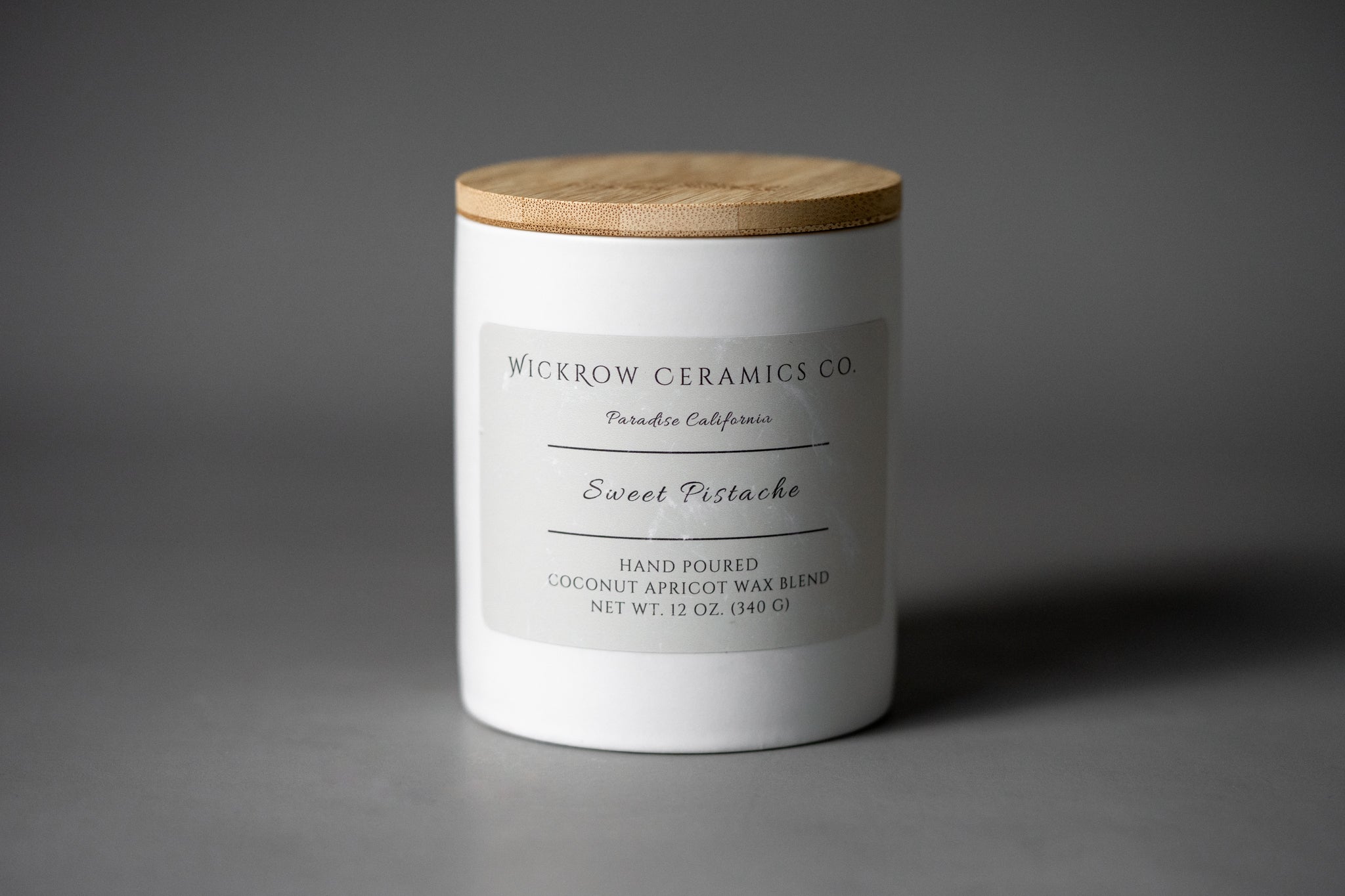Sweet Pistache - Ceramic Candle