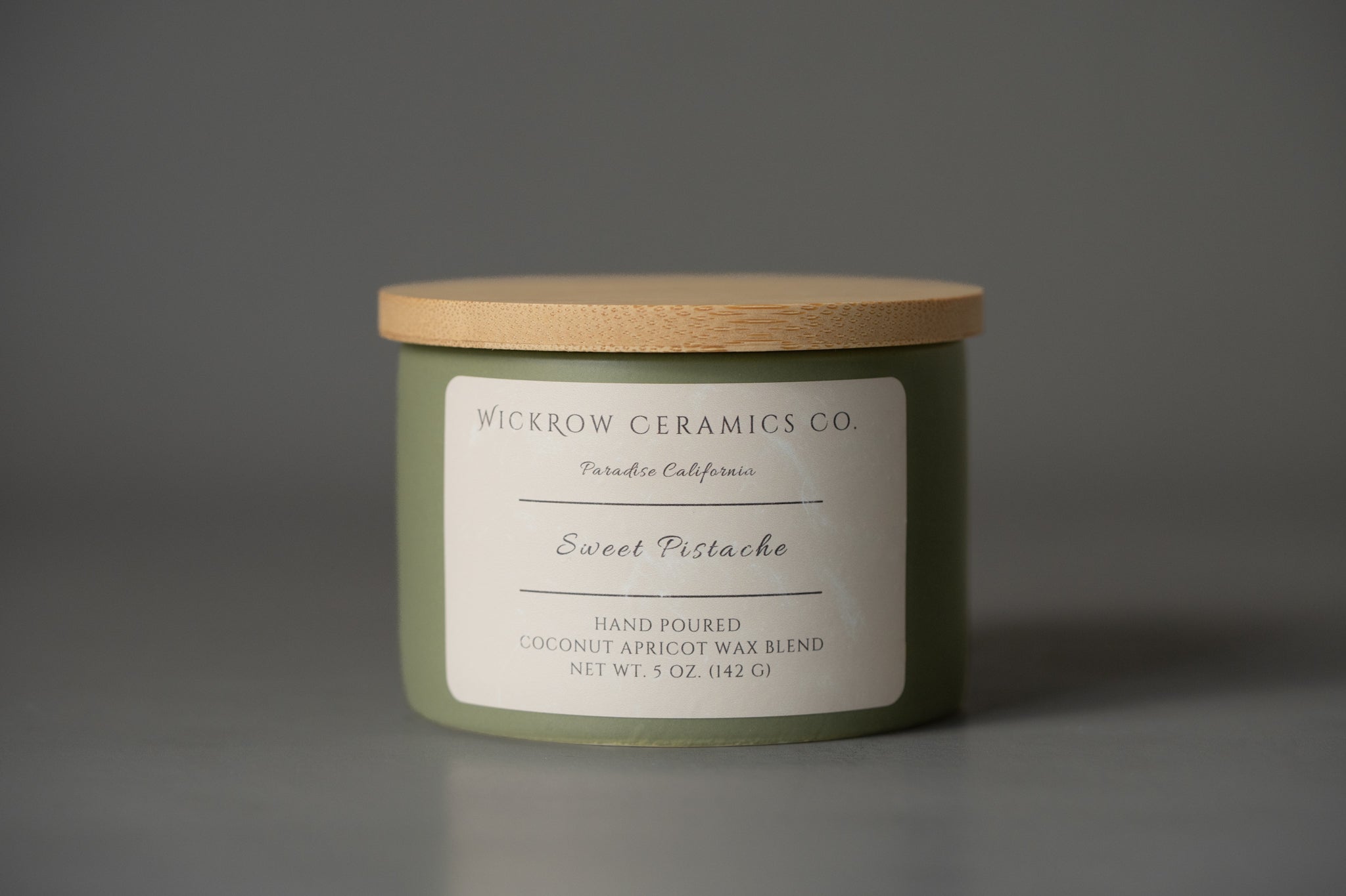 Sweet Pistache - Ceramic Candle