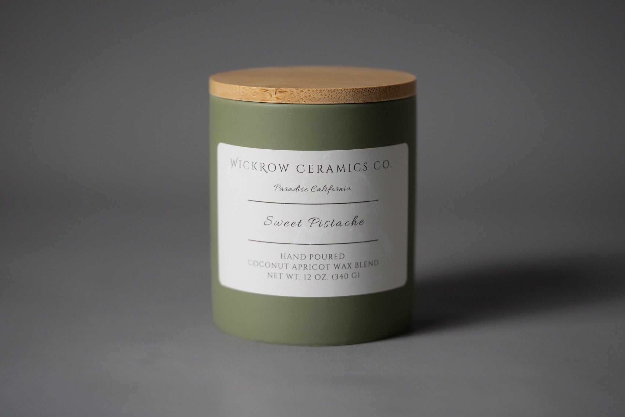 Sweet Pistache - Ceramic Candle